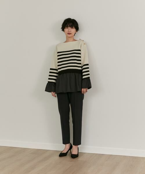 INED / イネド ニット・セーター | 《Luftrobe》ドッキングフレアニット | 詳細5