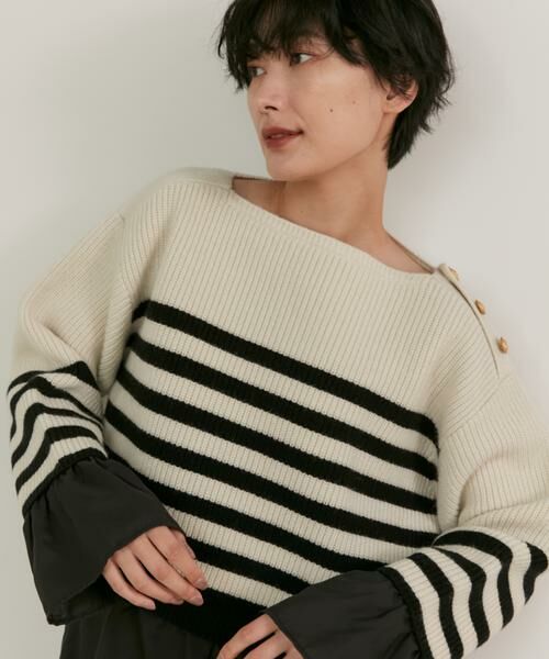 INED / イネド ニット・セーター | 《Luftrobe》ドッキングフレアニット | 詳細6