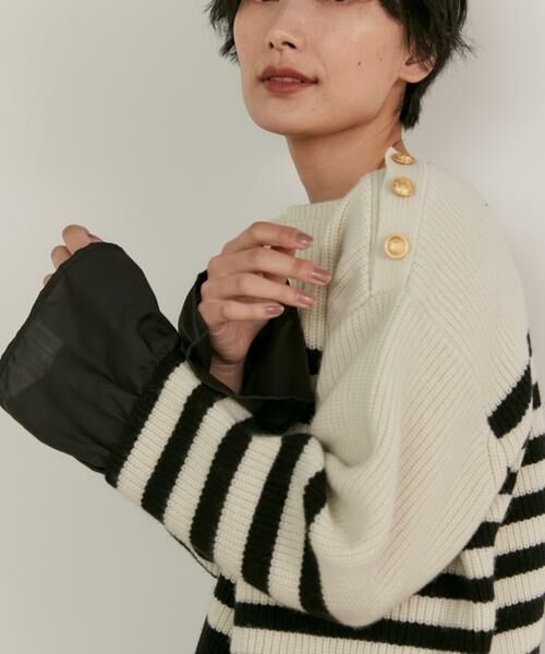 INED / イネド ニット・セーター | 《Luftrobe》ドッキングフレアニット | 詳細7