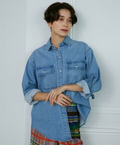 《SUPERIOR CLOSET》別注デニムミリタリーシャツ《Healthy DENIM》