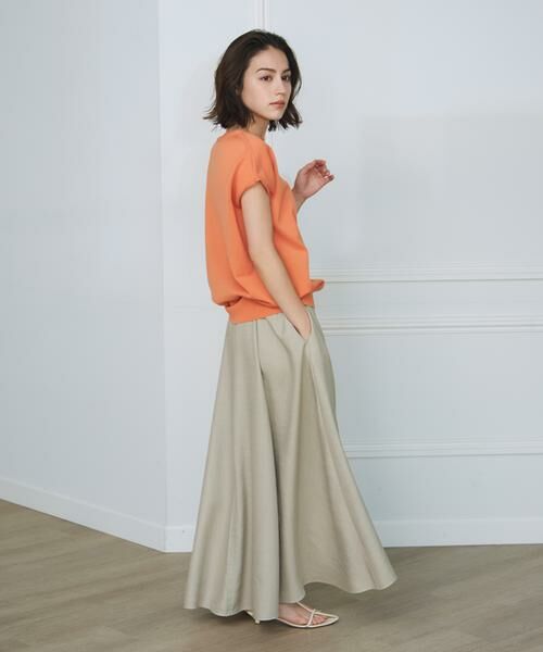 INED / イネド ロング・マキシ丈スカート | 《大きいサイズ》タックフレアスカート | 詳細3