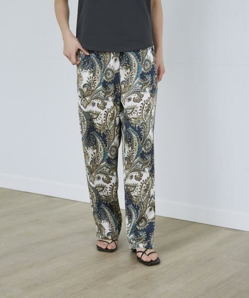 INED / イネド その他パンツ | プリントイージーパンツ | 詳細10