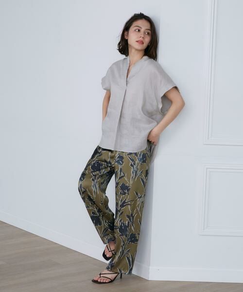 INED / イネド その他パンツ | プリントイージーパンツ | 詳細8