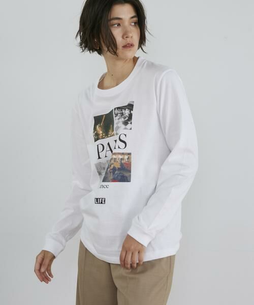 INED / イネド Tシャツ | 《SUPERIOR CLOSET》PARISロングTシャツ《GOOD ROCK SPEED》 | 詳細4