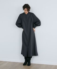 INED / イネド ミニ丈・ひざ丈ワンピース | バンドカラーワンピース