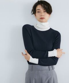 キュプラ混の柔らかな素材と包まれるような着心地が好評の定番タートルネックニット。身頃はワイドリブ、お袖は細リブの編地変化がポイントで、程よく薄手だからインナーとしても一枚着としても使えます。毎年人気の配色デザインと新色も追加し全9色の豊富なカラーをご用意。今シーズンもINEDのCuooタートルで快適な冬をお過ごしください。<br/><br/>・水洗い可<br/><br/>《WHOLE GARMENT&reg;／ホールガーメント》<br/>株式会社島精機製作所が独自で開発した世界初の無縫製ニット横編機によって編成された無縫製ニットウェア。ニット本来の手触りと軽さを引き立て、ドレープ性を高め、ごわつき感をもたらす縫い目をなくすことで、よりよい着心地感を実現します。<br/><br/>《Cuoo／クー》<br/>フランドルがメーカーや工場の協力を得て開発した素材。ベンベルグ、アクリル、18.5マイクロンのウールの混紡糸。べンベルグは他の繊維と比べ、摩擦が少なく肌と触れ合っても刺激が少ない為、肌さわりが良く優しい着心地が特徴です。吸水性に優れ、べたつき難く蒸れを抑えれる特性を持ちます。快適な着心地は夏はひんや
