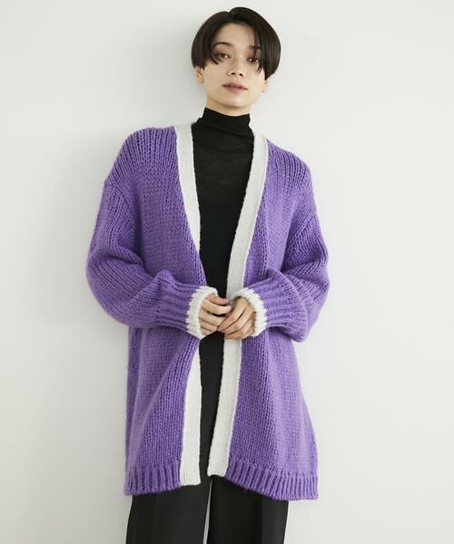 INED / イネド カーディガン・ボレロ | チャンキーニットカーディガン《LINEAPIU》 | 詳細1