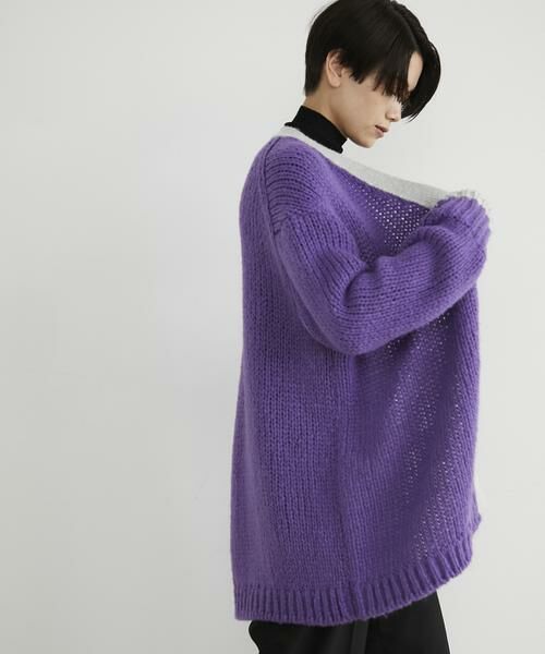 INED / イネド カーディガン・ボレロ | チャンキーニットカーディガン《LINEAPIU》 | 詳細13