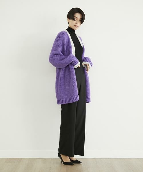 INED / イネド カーディガン・ボレロ | チャンキーニットカーディガン《LINEAPIU》 | 詳細3