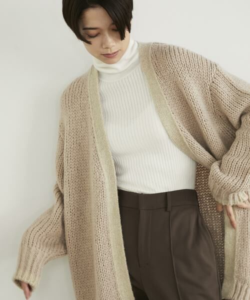 INED / イネド カーディガン・ボレロ | チャンキーニットカーディガン《LINEAPIU》 | 詳細7