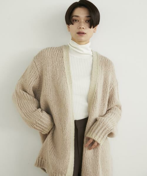 INED / イネド カーディガン・ボレロ | チャンキーニットカーディガン《LINEAPIU》 | 詳細8