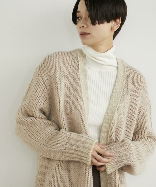 INED / イネド カーディガン・ボレロ | チャンキーニットカーディガン《LINEAPIU》 | 詳細9