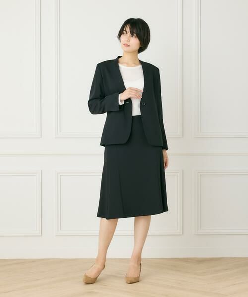 INED / イネド ミニ・ひざ丈スカート | パネルフレアスカート | 詳細18