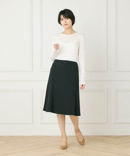 INED / イネド ミニ・ひざ丈スカート | パネルフレアスカート | 詳細22