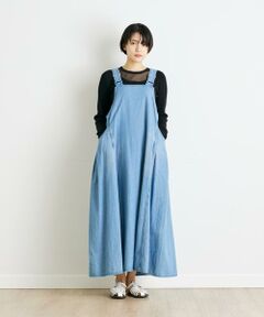 INED / イネド ミニ丈・ひざ丈ワンピース | 《INED CLARO》3WAYスリーブレスワンピース