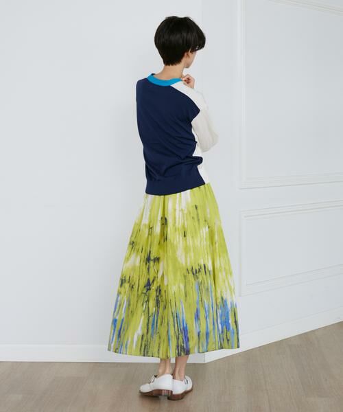 INED / イネド ロング・マキシ丈スカート | 《大きいサイズ》グラデーションスカート | 詳細3