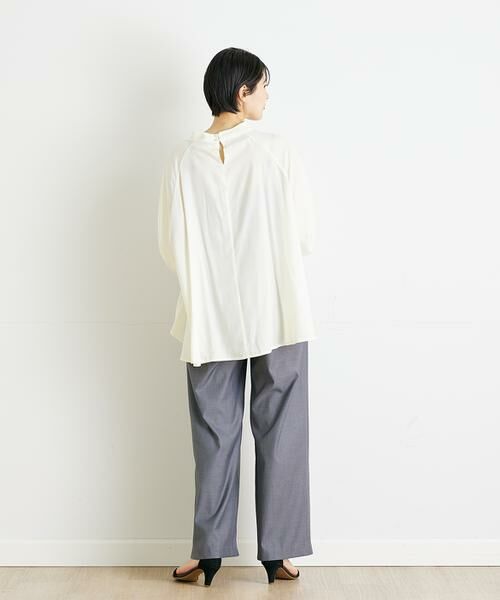 INED / イネド シャツ・ブラウス | 《INED CLARO》スタンドカラーブラウス | 詳細5