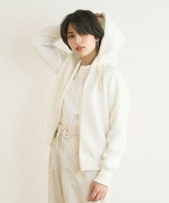 《INED CLARO》プラムダンボールパーカー