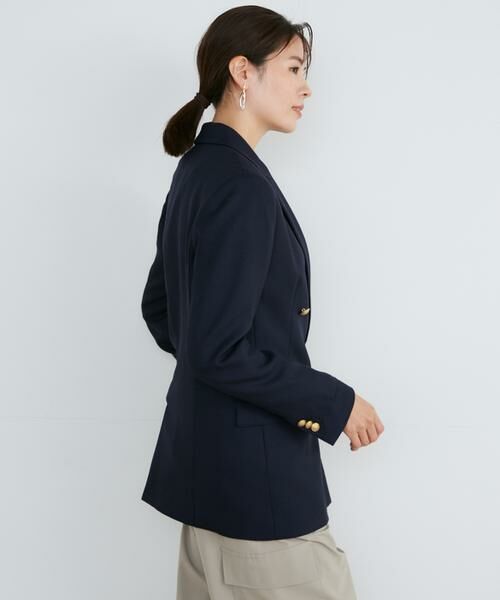 INED / イネド テーラードジャケット | 定番ダブルブレストジャケット | 詳細9