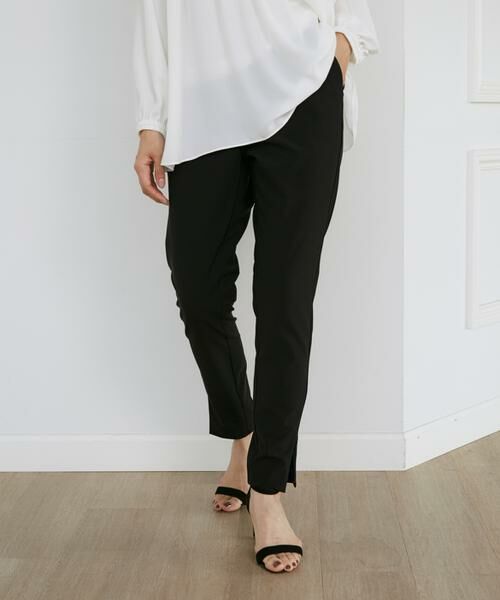 INED / イネド その他パンツ | 4WAYストレッチテーパードパンツ《アンクル丈/股下68cm》 | 詳細1