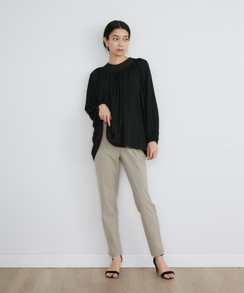 INED / イネド その他パンツ | 4WAYストレッチテーパードパンツ《アンクル丈/股下68cm》 | 詳細6