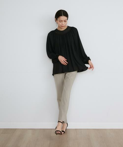 INED / イネド その他パンツ | 4WAYストレッチテーパードパンツ《アンクル丈/股下68cm》 | 詳細7