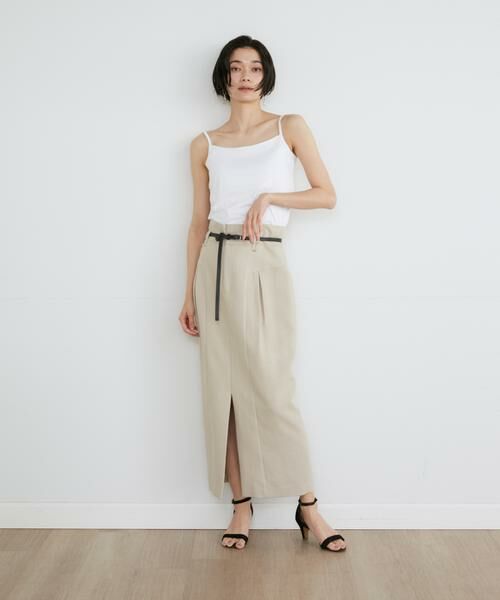 INED / イネド キャミソール・チューブトップ | 《大きいサイズ》キャミソール《スビン綿MIX天竺/A-GIRL’S 》 | 詳細5