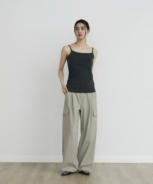 INED / イネド キャミソール・チューブトップ | 《大きいサイズ》キャミソール《スビン綿MIX天竺/A-GIRL’S 》 | 詳細7