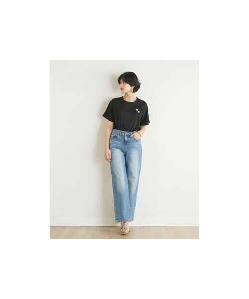 INED / イネド Tシャツ | 《INED CLARO》ハート刺繍Tシャツ | 詳細4