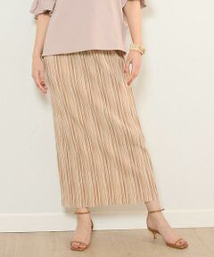 INED / イネド ミニ・ひざ丈スカート | 《INED CLARO》カットプリーツスカート