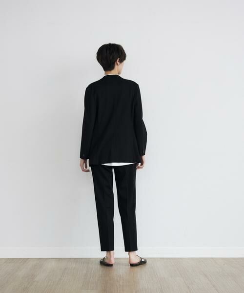 INED / イネド ショート・ハーフ・半端丈パンツ | 《INED CLARO》ポンチテーパードパンツ | 詳細11