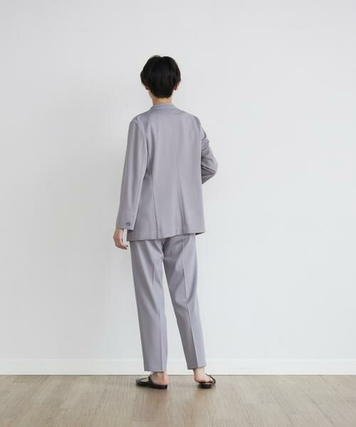 INED / イネド ショート・ハーフ・半端丈パンツ | 《INED CLARO》ポンチテーパードパンツ | 詳細7