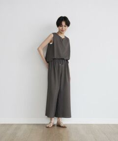 INED / イネド サロペット・オールインワン | 《INED CLARO》リネンライクサロペット