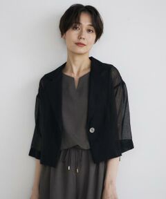 INED / イネド テーラードジャケット | 《INED CLARO》シアージャケット