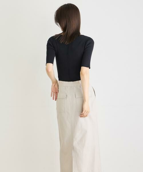 INED / イネド ミニ・ひざ丈スカート | 《大きいサイズ》ベイカースカート | 詳細12