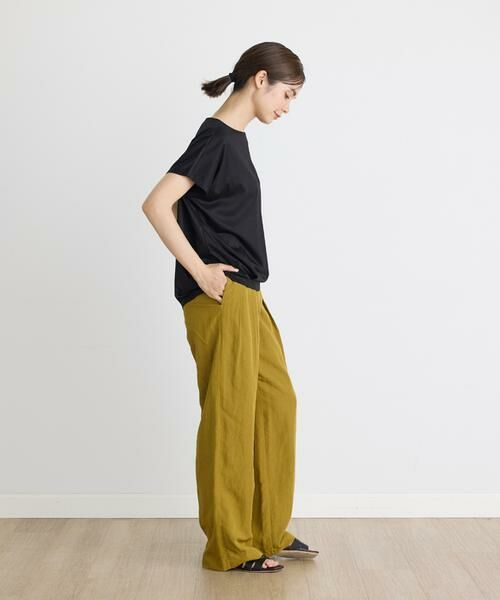 INED / イネド Tシャツ | 《大きいサイズ》コットンリヨセルタックTシャツ | 詳細10