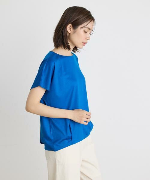 INED / イネド Tシャツ | 《大きいサイズ》コットンリヨセルタックTシャツ | 詳細12