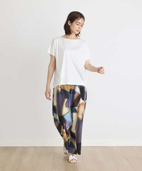 INED / イネド Tシャツ | 《大きいサイズ》コットンリヨセルタックTシャツ | 詳細6