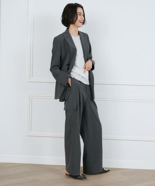 INED / イネド ベスト | ドライタッチフレンチスリーブニット | 詳細5