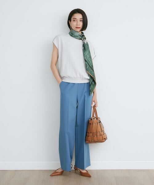 INED / イネド ベスト | ドライタッチフレンチスリーブニット | 詳細6