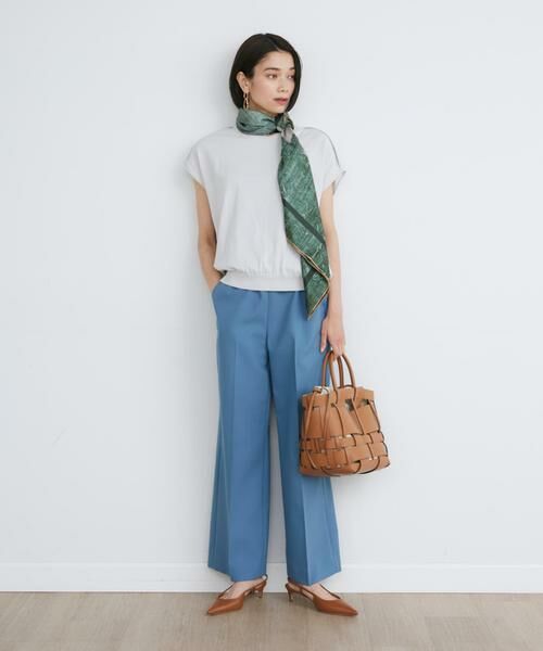 INED / イネド ベスト | ドライタッチフレンチスリーブニット | 詳細7