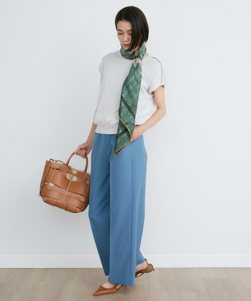 INED / イネド ベスト | ドライタッチフレンチスリーブニット | 詳細8