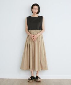 INED / イネド ミニ丈・ひざ丈ワンピース | コンビワンピース