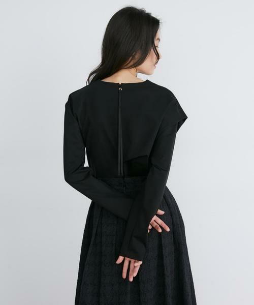 INED / イネド Tシャツ | アシンメトリーデザインカットソー《la veille by SUPERIOR CLOSET》 | 詳細20