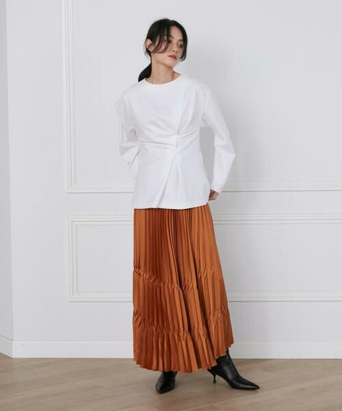 INED / イネド Tシャツ | アシンメトリーデザインカットソー《la veille by SUPERIOR CLOSET》 | 詳細13