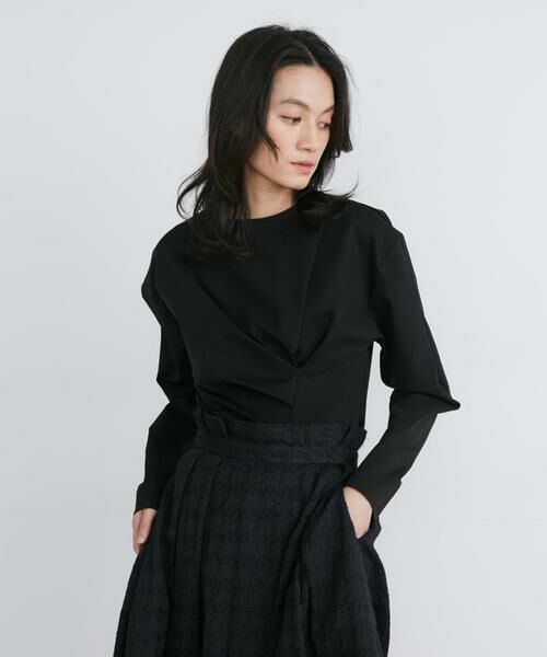 INED / イネド Tシャツ | アシンメトリーデザインカットソー《la veille by SUPERIOR CLOSET》 | 詳細18