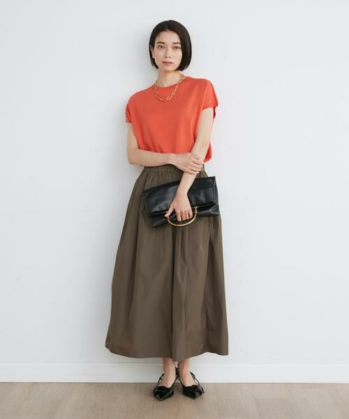INED / イネド ロング・マキシ丈スカート | タックギャザースカート | 詳細7
