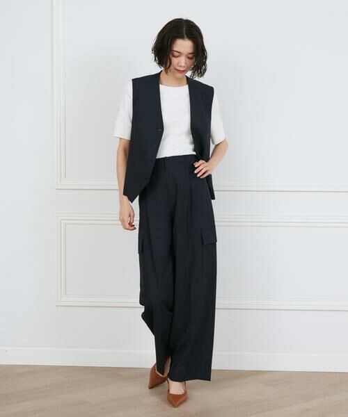 INED / イネド ベスト | 2WAYストレッチテーラードベスト | 詳細11