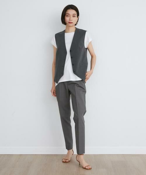 INED / イネド ベスト | 2WAYストレッチテーラードベスト | 詳細4
