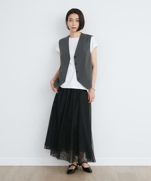 INED / イネド ベスト | 2WAYストレッチテーラードベスト | 詳細7